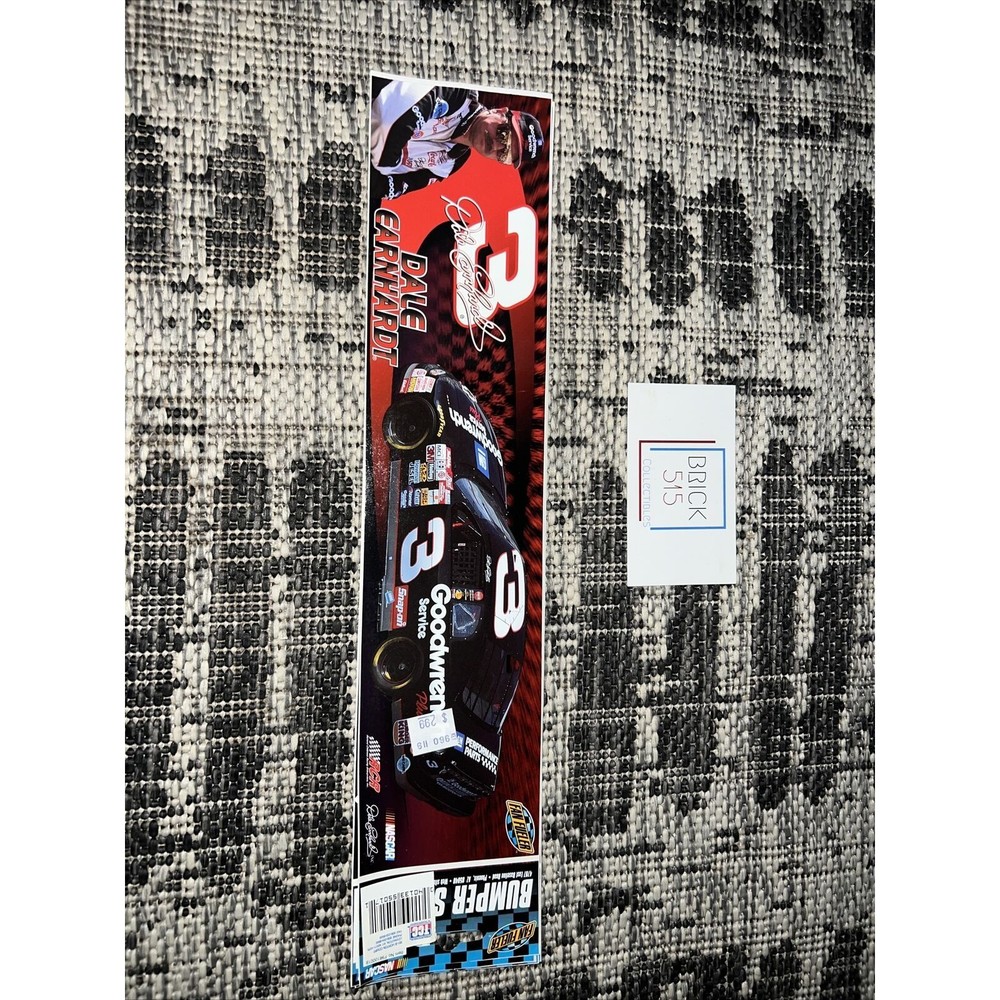 DALE EARNHARDT Goodwrench Nascar Fan Fueler Bumper Sticker 9.5x2" NOS